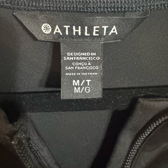 Athleta Ace Tennis Dress Black size medium - Picture 3 of 6